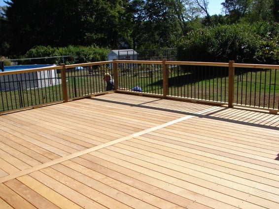 Garapa Hardwood Deck Adds Outdoor Living Space and Value to Home